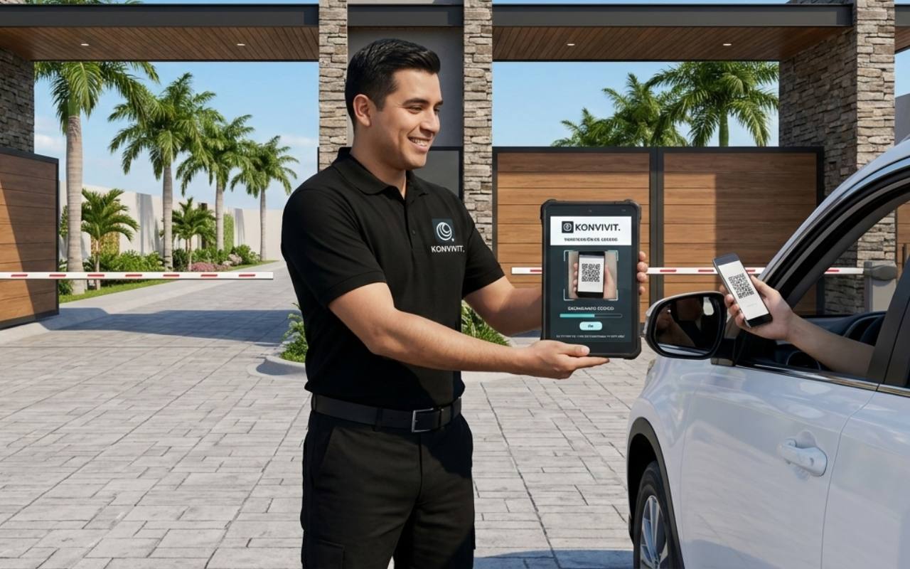 Interfaz de acceso y códigos QR